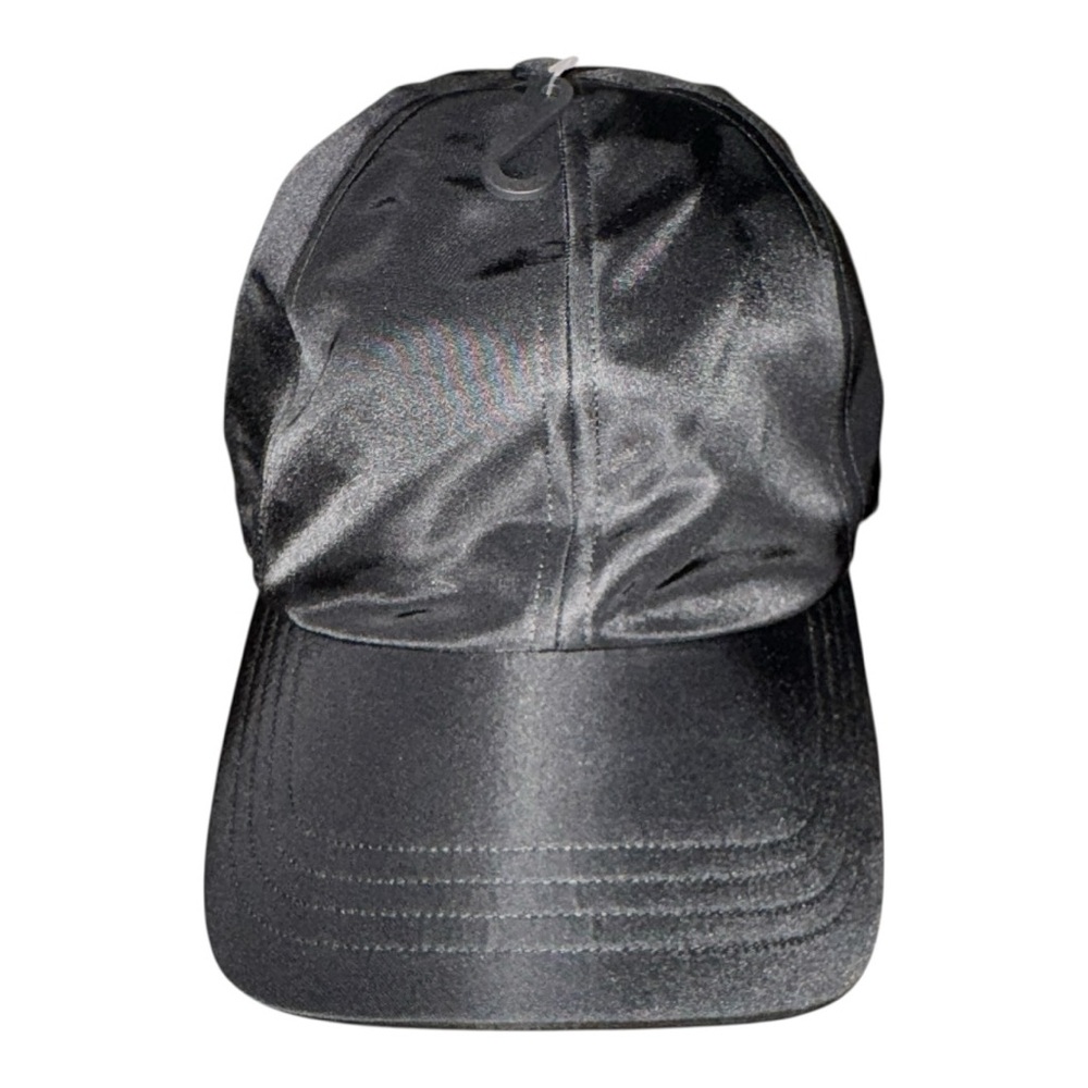 Lululemon Classic Ball Cap Satin Lined Black S/M Adjustable Hat NWT
